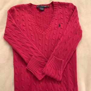 Ralph Lauren V-Neck Knit Sweater